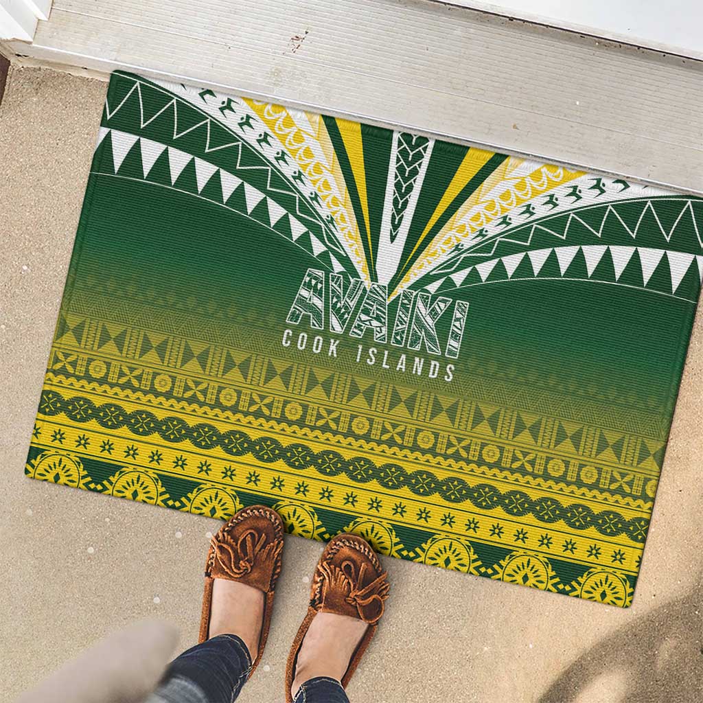 Cook Islands Rugby Rubber Doormat Kuki Avaiki - Aussie Hoodie