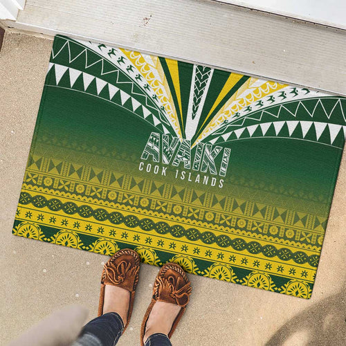 Cook Islands Rugby Rubber Doormat Kuki Avaiki - Aussie Hoodie