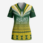 Cook Islands Rugby Custom Scrub Top Kuki Avaiki - Aussie Hoodie