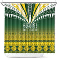 Cook Islands Rugby Shower Curtain Kuki Avaiki - Aussie Hoodie