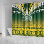 Cook Islands Rugby Shower Curtain Kuki Avaiki - Aussie Hoodie