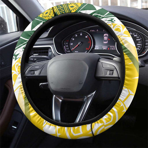 Cook Islands Rugby Steering Wheel Cover Kuki Avaiki - Aussie Hoodie