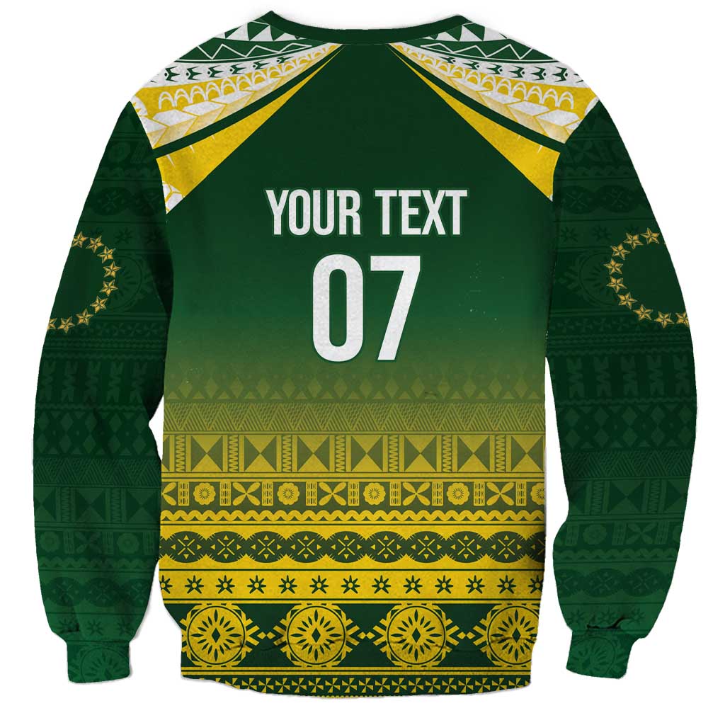 Cook Islands Rugby Custom Sweatshirt Kuki Avaiki - Aussie Hoodie
