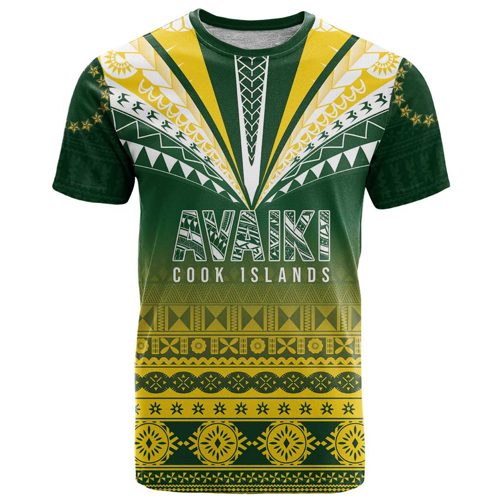 Cook Islands Rugby Custom T Shirt Kuki Avaiki - Aussie Hoodie