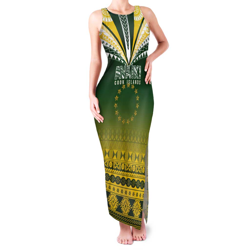 Cook Islands Rugby Custom Tank Maxi Dress Kuki Avaiki - Aussie Hoodie
