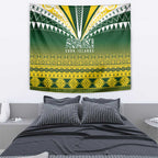 Cook Islands Rugby Tapestry Kuki Avaiki - Aussie Hoodie
