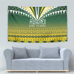 Cook Islands Rugby Tapestry Kuki Avaiki - Aussie Hoodie