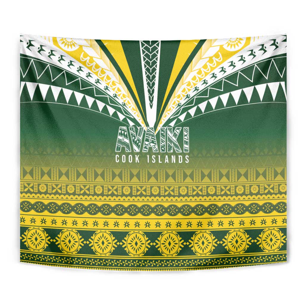 Cook Islands Rugby Tapestry Kuki Avaiki - Aussie Hoodie