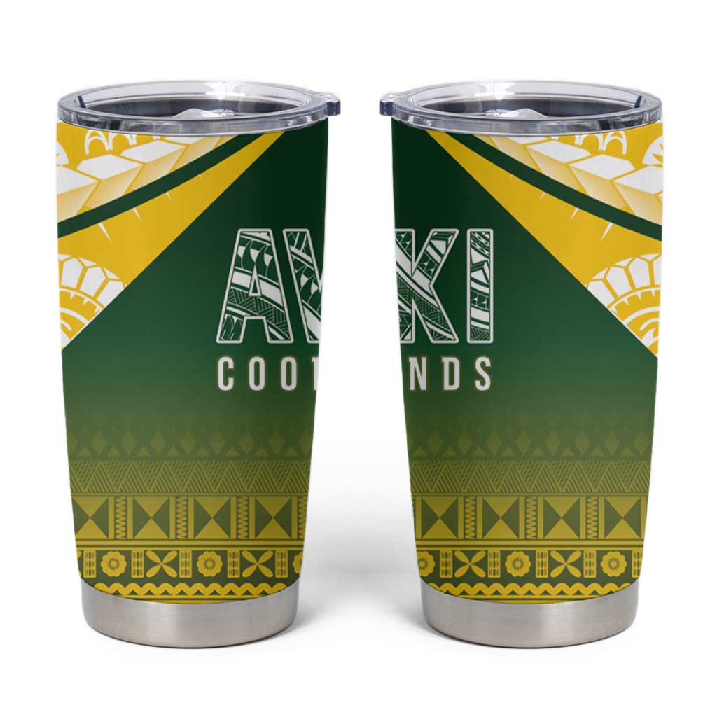 Cook Islands Rugby Tumbler Cup Kuki Avaiki - Aussie Hoodie