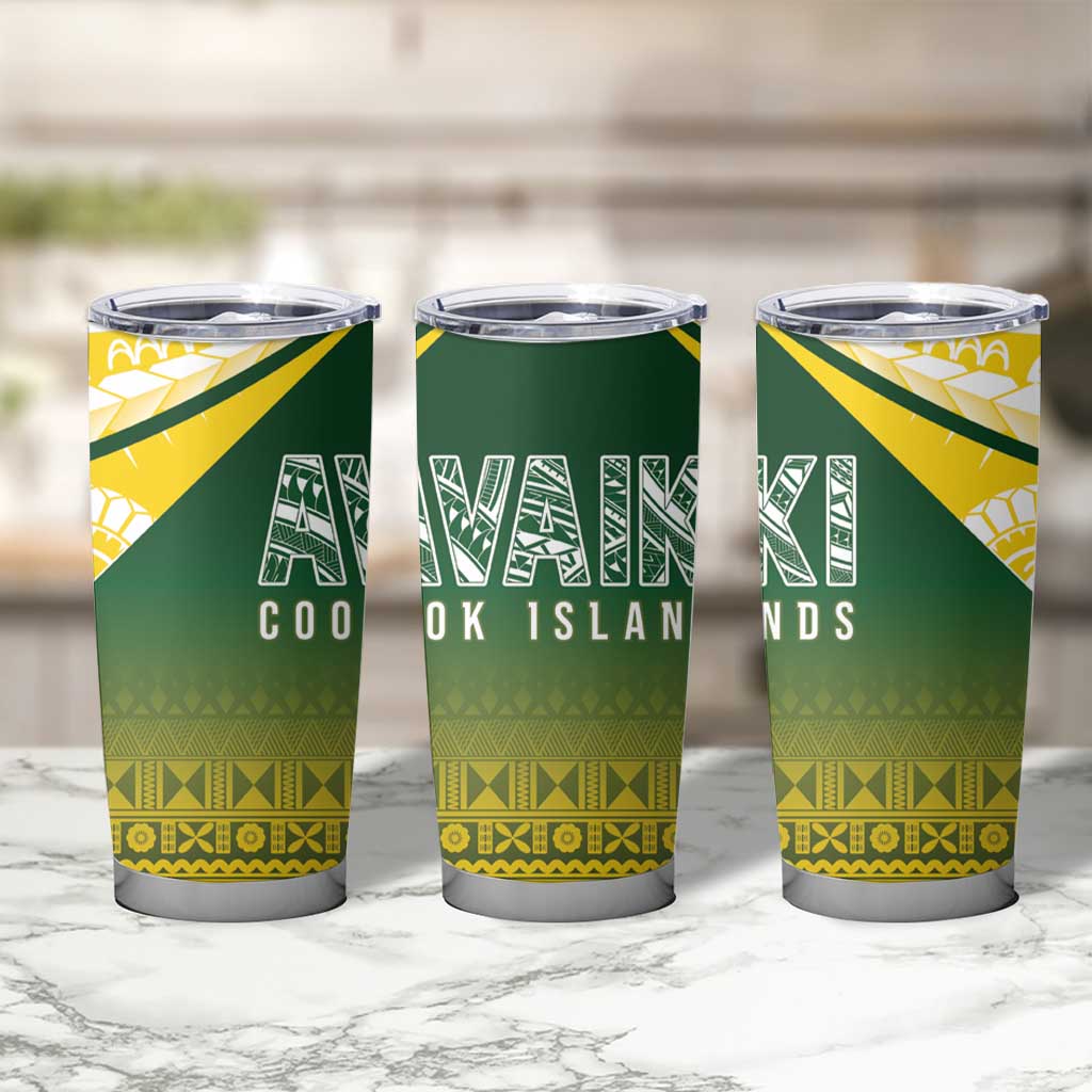 Cook Islands Rugby Tumbler Cup Kuki Avaiki - Aussie Hoodie