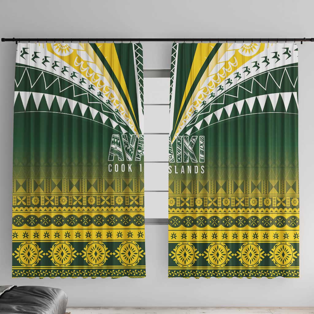 Cook Islands Rugby Window Curtain Kuki Avaiki - Aussie Hoodie