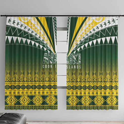 Cook Islands Rugby Window Curtain Kuki Avaiki - Aussie Hoodie
