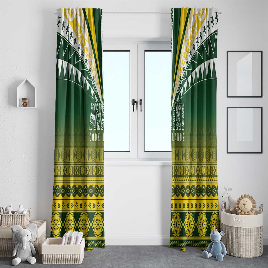 Cook Islands Rugby Window Curtain Kuki Avaiki - Aussie Hoodie