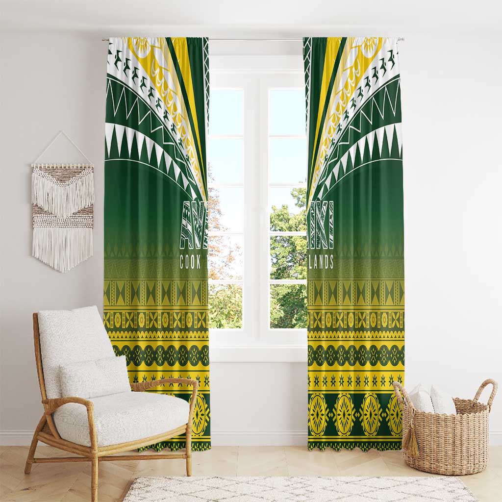 Cook Islands Rugby Window Curtain Kuki Avaiki - Aussie Hoodie