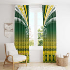 Cook Islands Rugby Window Curtain Kuki Avaiki - Aussie Hoodie