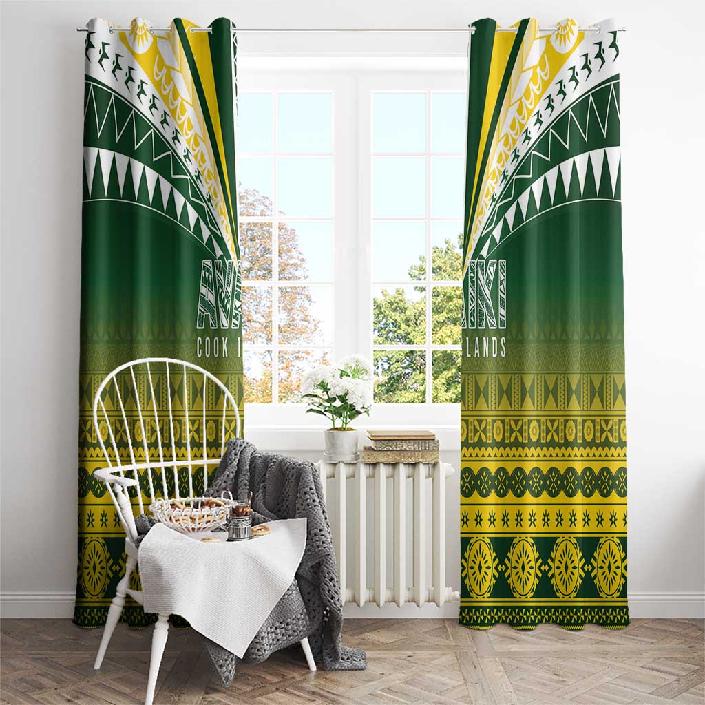 Cook Islands Rugby Window Curtain Kuki Avaiki - Aussie Hoodie