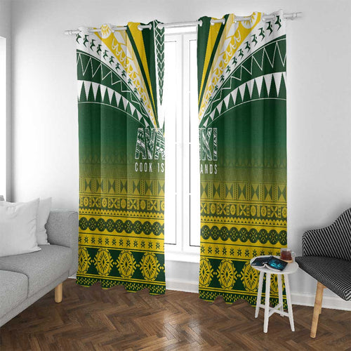 Cook Islands Rugby Window Curtain Kuki Avaiki - Aussie Hoodie