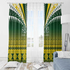 Cook Islands Rugby Window Curtain Kuki Avaiki - Aussie Hoodie