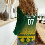 Cook Islands Rugby Custom Women Casual Shirt Kuki Avaiki - Aussie Hoodie