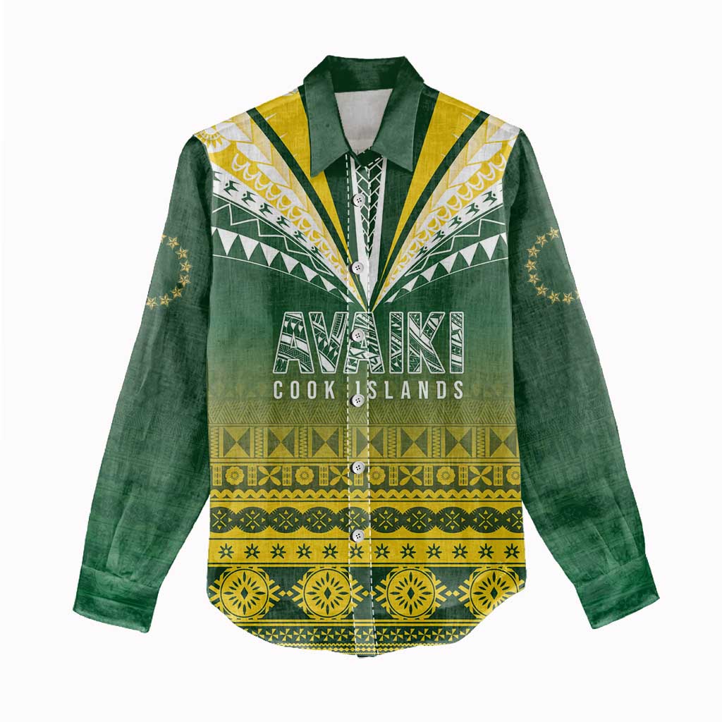 Cook Islands Rugby Custom Women Casual Shirt Kuki Avaiki - Aussie Hoodie