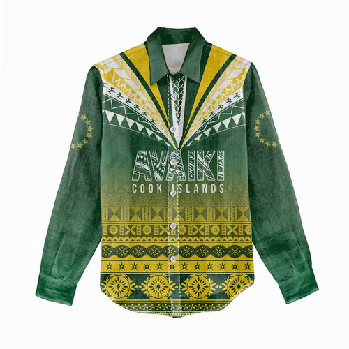 Cook Islands Rugby Custom Women Casual Shirt Kuki Avaiki - Aussie Hoodie