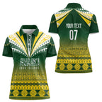 Cook Islands Rugby Custom Women Polo Shirt Kuki Avaiki - Aussie Hoodie