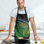 Cook Islands Rugby Kuki Avaiki Apron Tribal Turtle - Aussie Hoodie