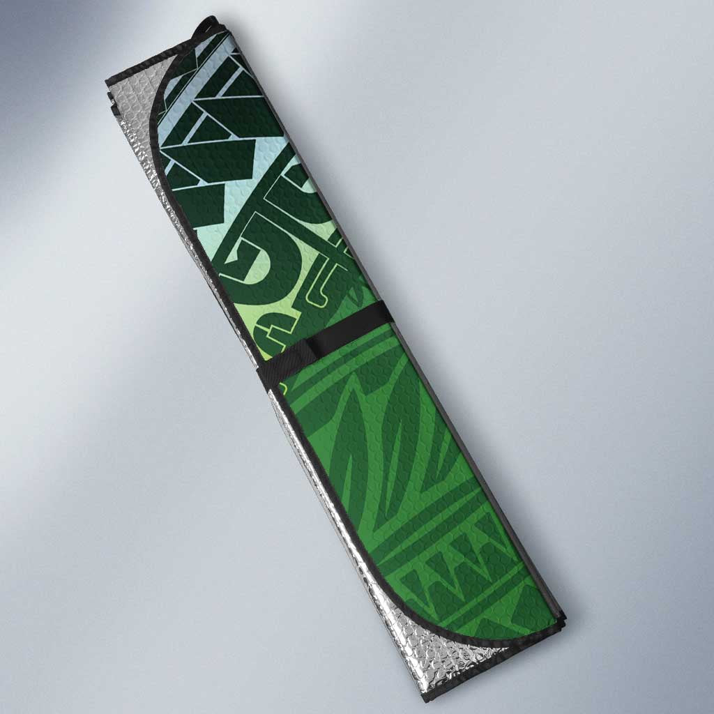 Cook Islands Rugby Kuki Avaiki Auto Sun Shade Tribal Turtle - Aussie Hoodie