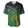 Cook Islands Rugby Kuki Avaiki Baseball Jersey Tribal Turtle - Aussie Hoodie