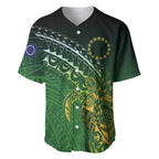 Cook Islands Rugby Kuki Avaiki Baseball Jersey Tribal Turtle - Aussie Hoodie