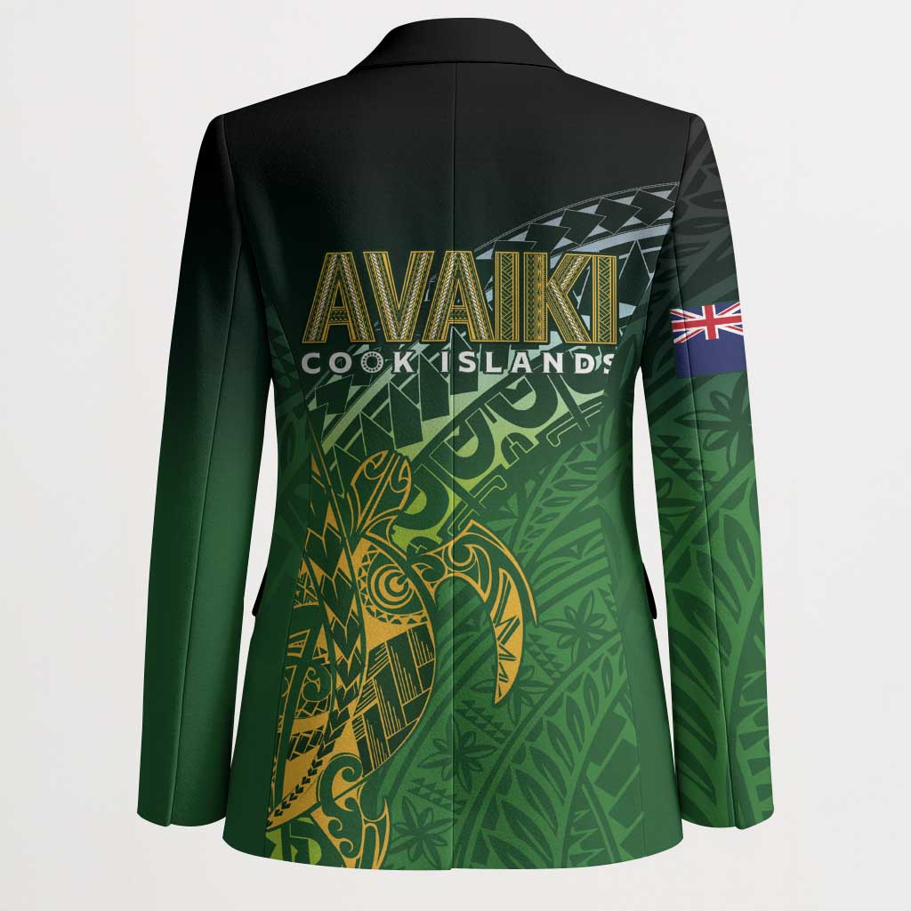 Cook Islands Rugby Kuki Avaiki Blazer Tribal Turtle - Aussie Hoodie