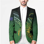 Cook Islands Rugby Kuki Avaiki Blazer Tribal Turtle - Aussie Hoodie