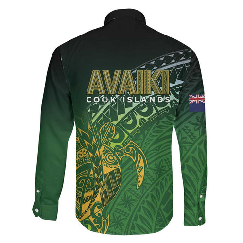 Cook Islands Rugby Kuki Avaiki Family Matching Mermaid Dress and Hawaiian Shirt Tribal Turtle - Aussie Hoodie