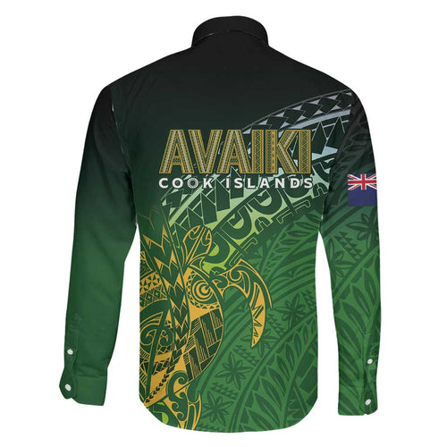 Cook Islands Rugby Kuki Avaiki Family Matching Summer Maxi Dress and Hawaiian Shirt Tribal Turtle - Aussie Hoodie