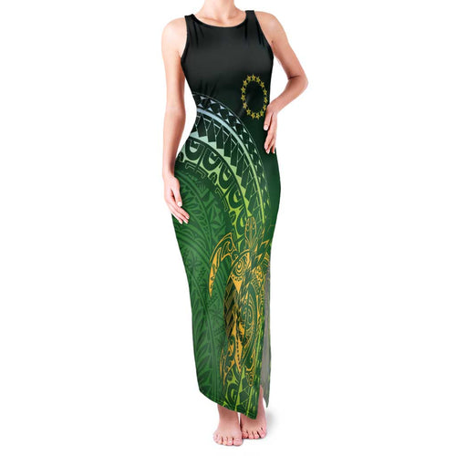 Cook Islands Rugby Kuki Avaiki Family Matching Tank Maxi Dress and Hawaiian Shirt Tribal Turtle - Aussie Hoodie