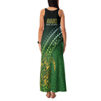 Cook Islands Rugby Kuki Avaiki Family Matching Tank Maxi Dress and Hawaiian Shirt Tribal Turtle - Aussie Hoodie