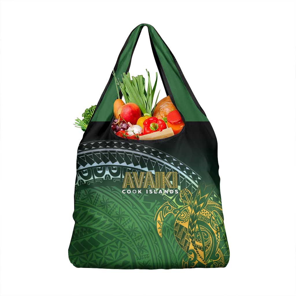 Cook Islands Rugby Kuki Avaiki Grocery Bag Tribal Turtle - Aussie Hoodie