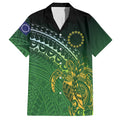 Cook Islands Rugby Kuki Avaiki Hawaiian Shirt Tribal Turtle - Aussie Hoodie