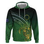 Cook Islands Rugby Kuki Avaiki Hoodie Tribal Turtle - Aussie Hoodie