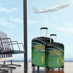 Cook Islands Rugby Kuki Avaiki Luggage Cover Tribal Turtle - Aussie Hoodie