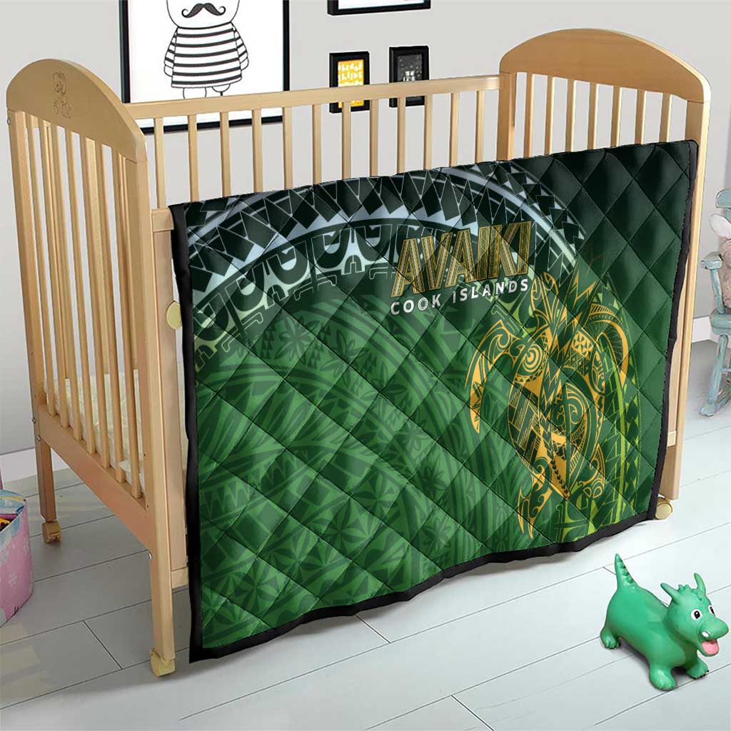 Cook Islands Rugby Kuki Avaiki Quilt Tribal Turtle - Aussie Hoodie