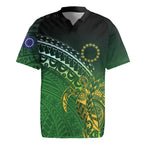 Cook Islands Rugby Kuki Avaiki Rugby Jersey Tribal Turtle - Aussie Hoodie