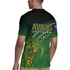 Cook Islands Rugby Kuki Avaiki Rugby Jersey Tribal Turtle - Aussie Hoodie
