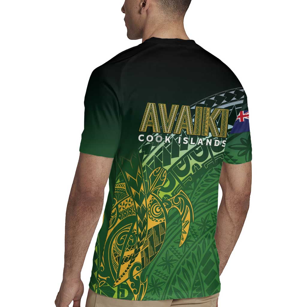 Cook Islands Rugby Kuki Avaiki Rugby Jersey Tribal Turtle - Aussie Hoodie