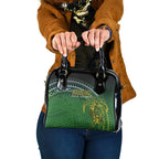 Cook Islands Rugby Kuki Avaiki Shoulder Handbag Tribal Turtle - Aussie Hoodie