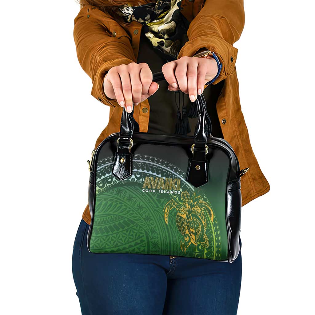 Cook Islands Rugby Kuki Avaiki Shoulder Handbag Tribal Turtle - Aussie Hoodie