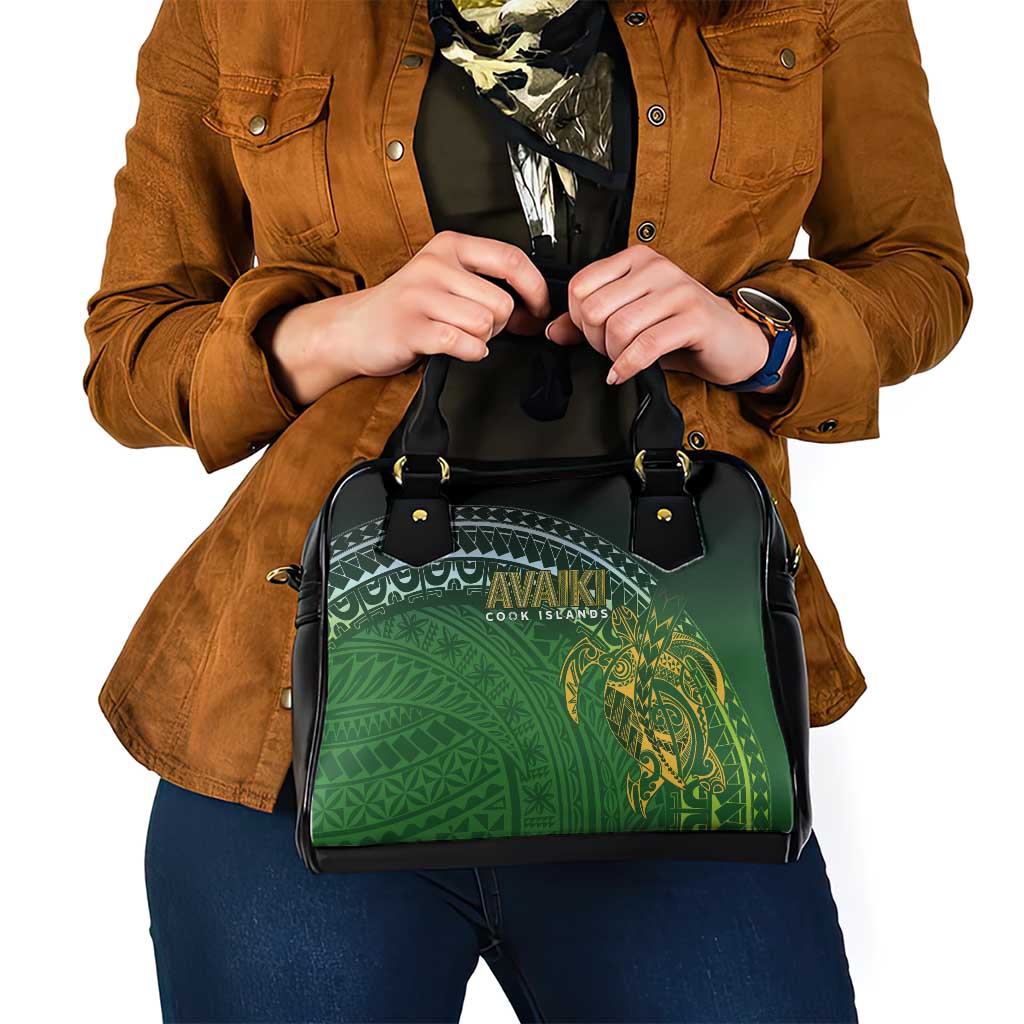 Cook Islands Rugby Kuki Avaiki Shoulder Handbag Tribal Turtle - Aussie Hoodie