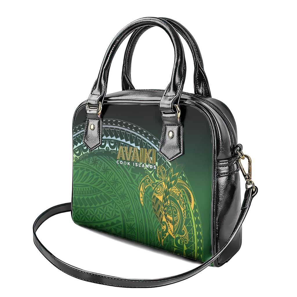 Cook Islands Rugby Kuki Avaiki Shoulder Handbag Tribal Turtle - Aussie Hoodie