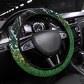 Cook Islands Rugby Kuki Avaiki Steering Wheel Cover Tribal Turtle - Aussie Hoodie