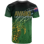 Cook Islands Rugby Kuki Avaiki T Shirt Tribal Turtle - Aussie Hoodie